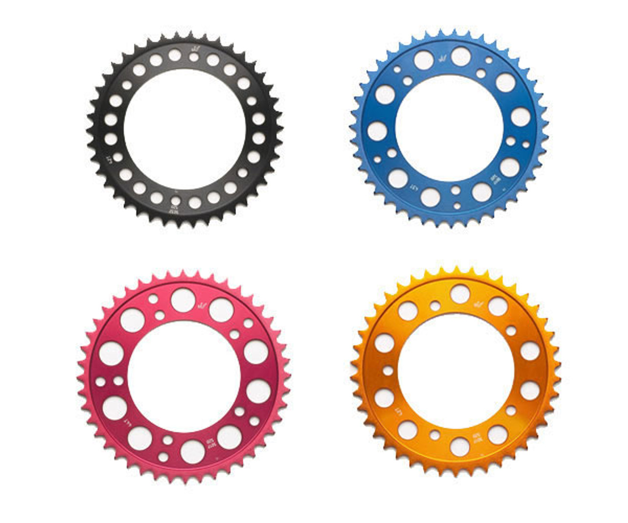 Driven Colored 525 Rear Sprocket for Mille RSV1000R 05-09