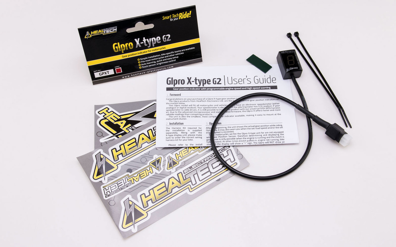 HealTech Gear Indicator GIpro X-Type G2 for KLX450R 08-14