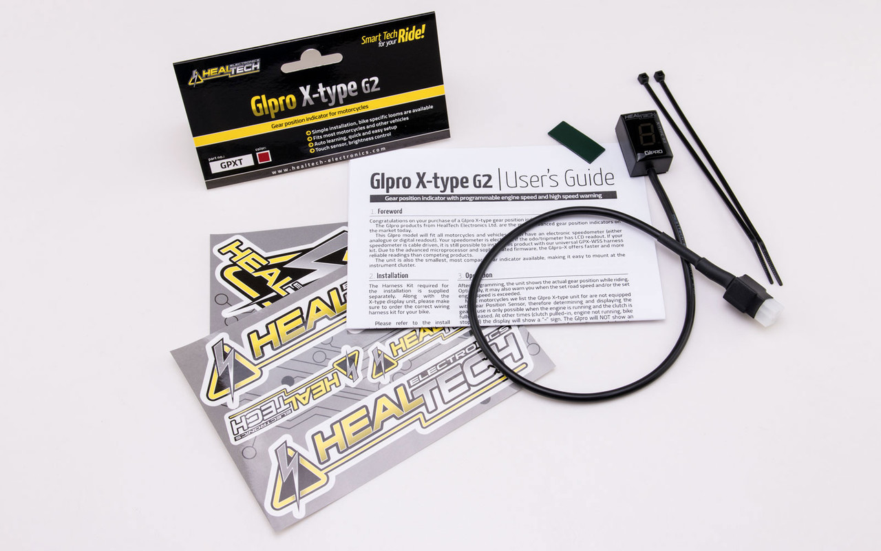 HealTech Gear Indicator GIpro X-Type G2 for WR450F 06-18