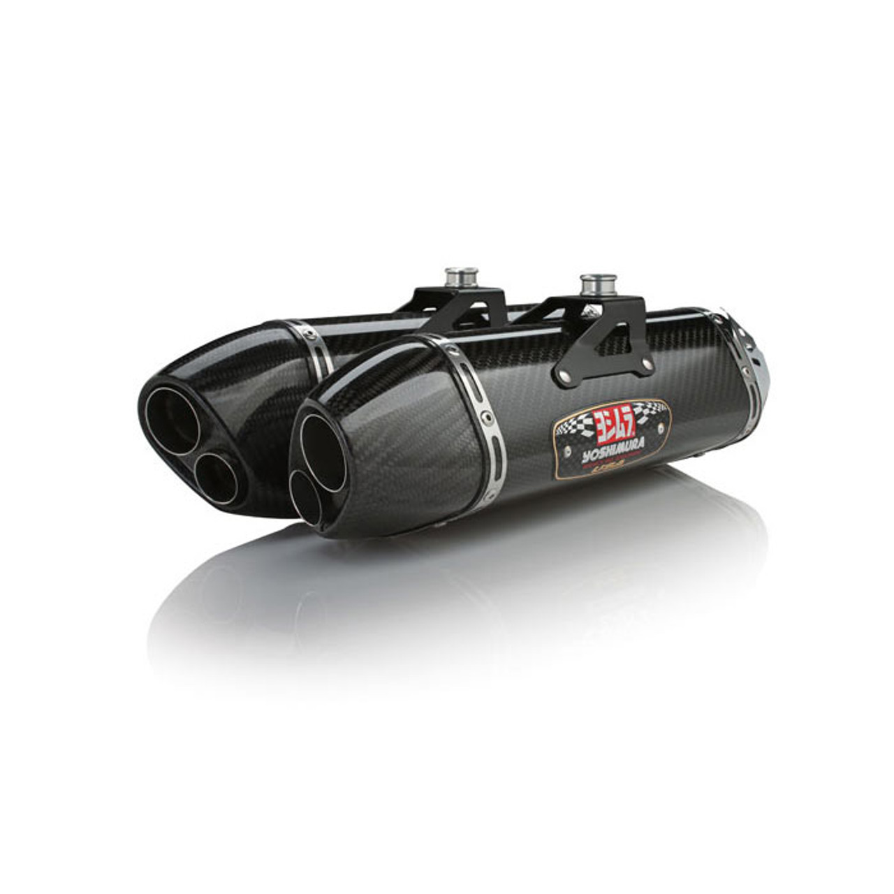 Yoshimura Street Dual TRC-D Slip-On Exhaust for YZF-R1 09-14