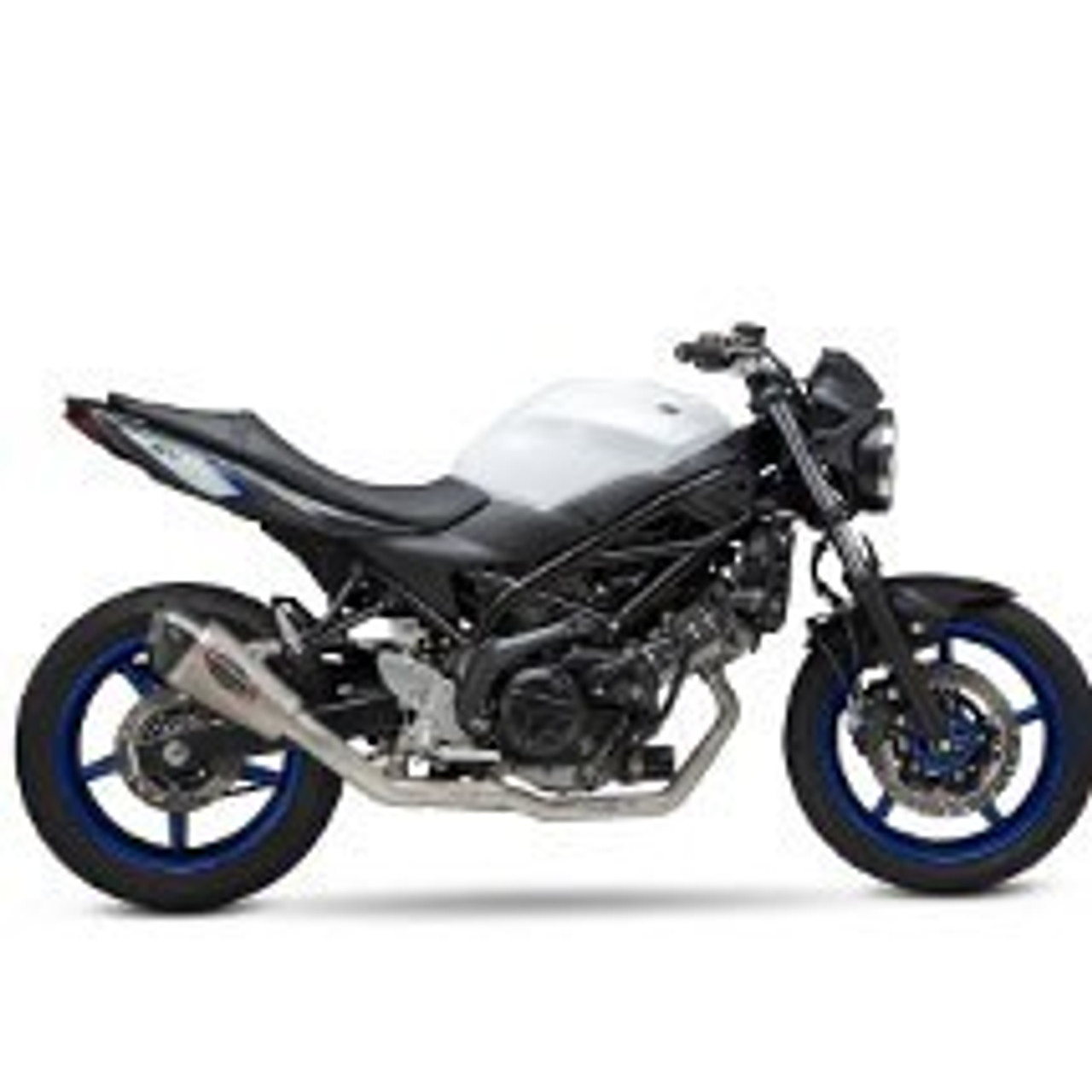 Yoshimura Alpha T Full System Exhaust with Stainless Muffler for Suzuki SV650A ABS 17-19