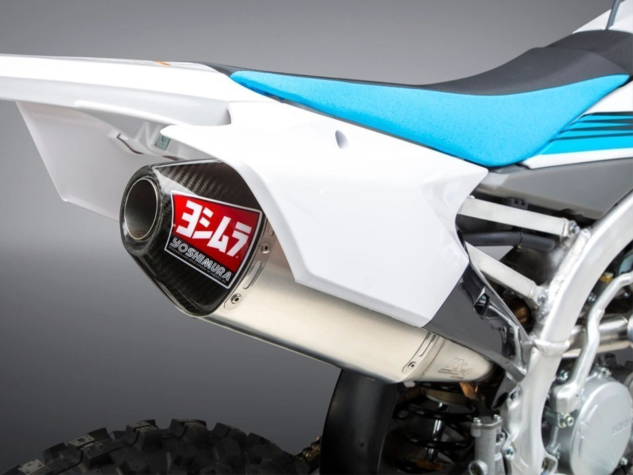 Yoshimura RS-4 Slip-on Exhaust with Aluminum Muffler for Yamaha