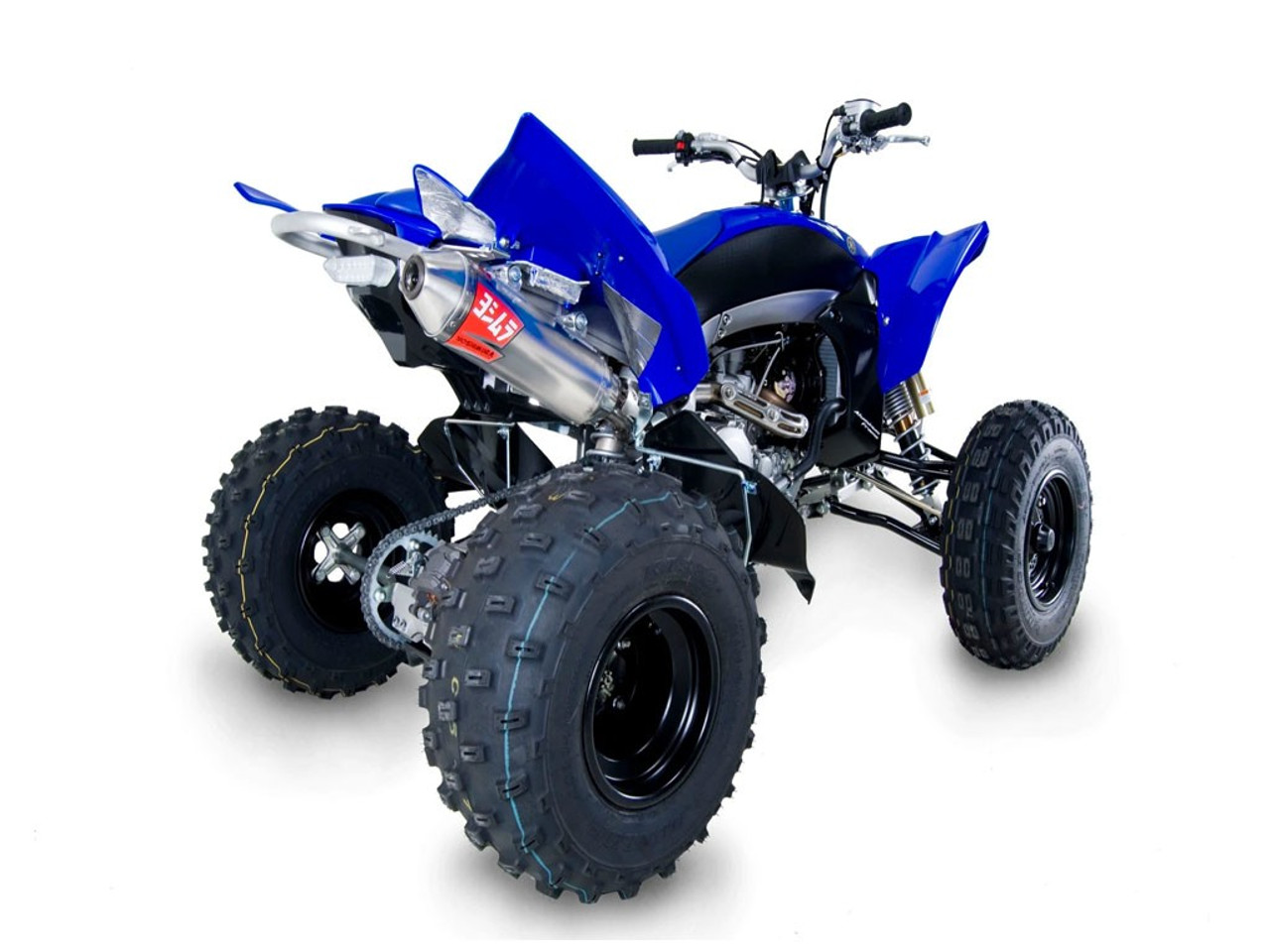Yoshimura RS-2 Slip-On Exhaust with Aluminum Muffler for Yamaha YFZ450R 09-14