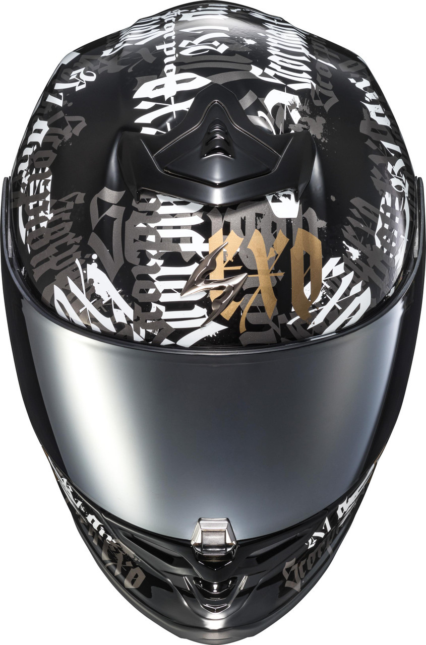Exo-r1 Air Full Face Helmet Blackletter Black Xl
