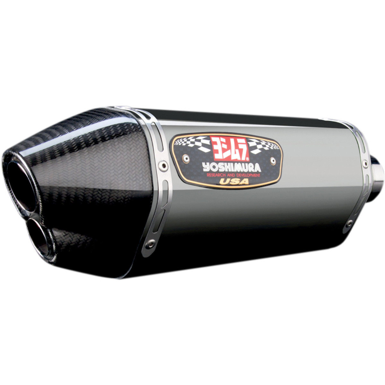 Yoshimura Street R-77D Slip-On Exhaust for FZ8 11-13