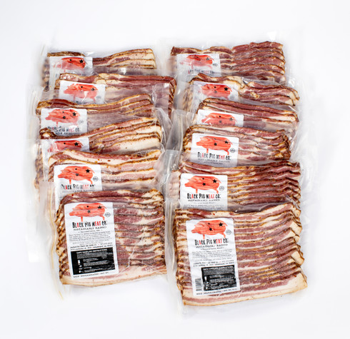  Bacon - Black Pig Meat Bacon - Brown Sugar Dry-Cured : Grocery  & Gourmet Food