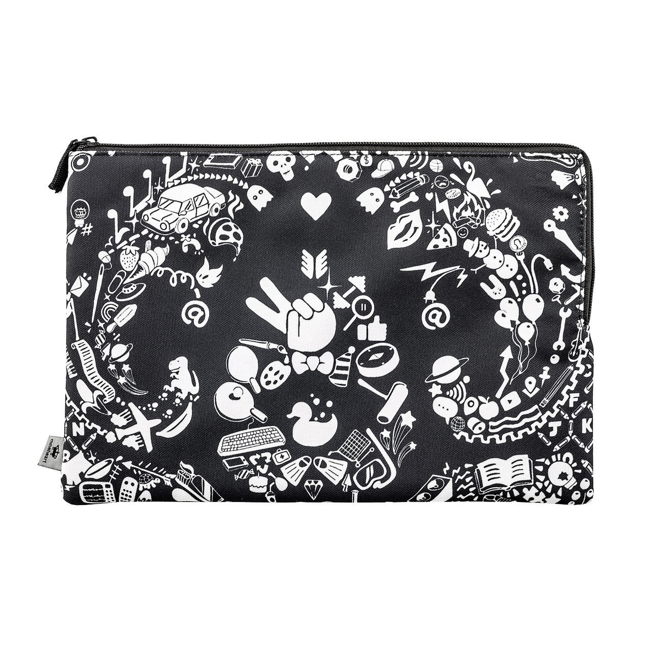 Black Damask | New World Eco Bags | Eco Travel Bag