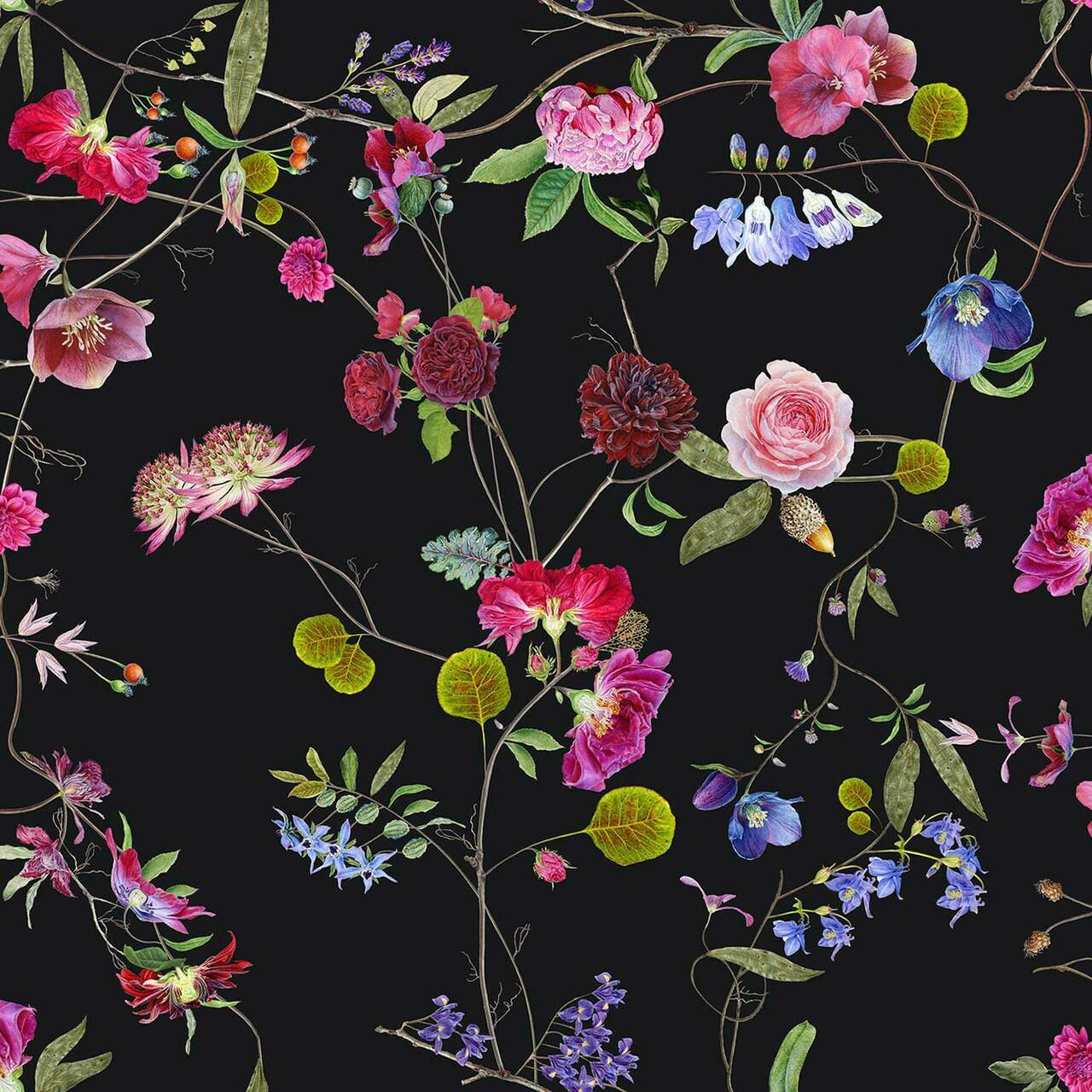 200 Dark Floral Background s  Wallpaperscom