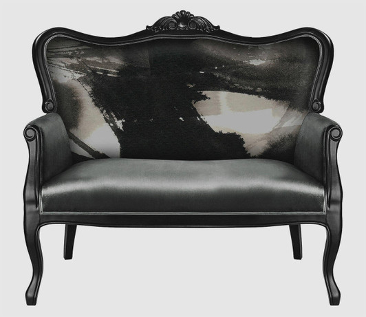 Velvet Sofa with Michael Banks graffiti graphic from Mineheart