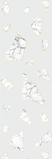 Dark Marble Hand Painted Background Fragment Stock Illustration 1495289546