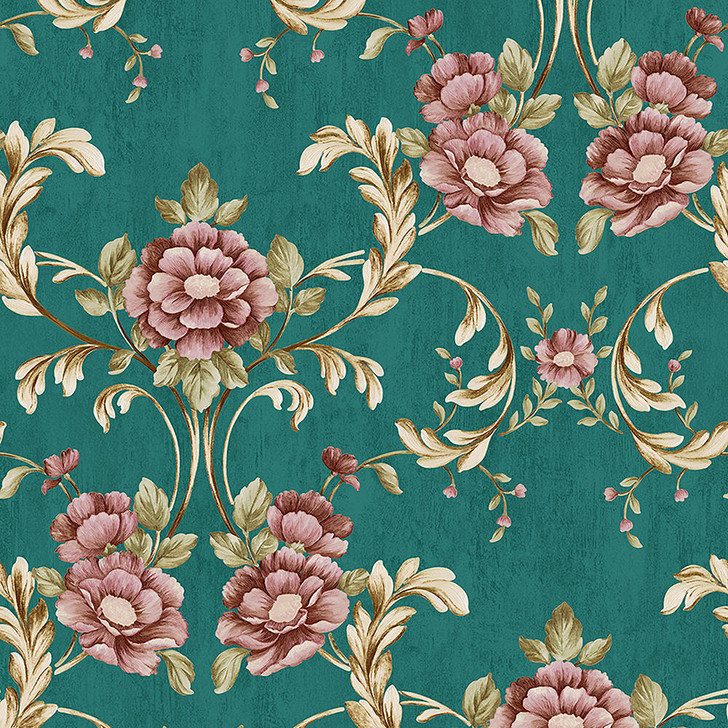 Vintage Floral Wallpaper for Walls  Victorian Flora