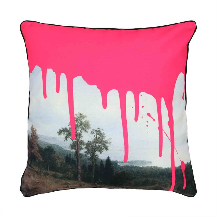 Young and Battaglia Artistic Cushion Pink