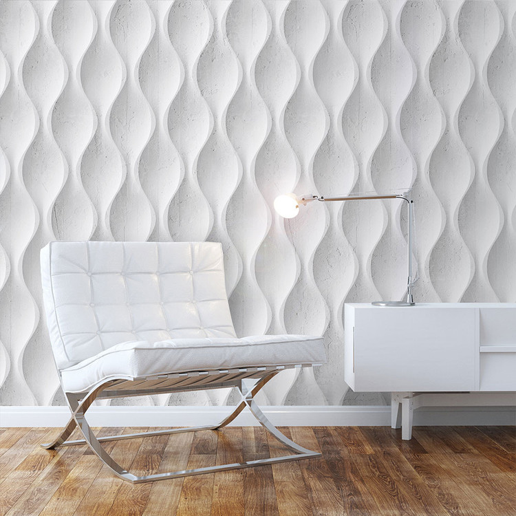 75 Brown Wallpaper Living Room Ideas You'll Love - September, 2023 | Houzz