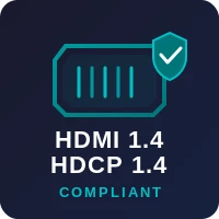 HDMI 1.4 compliant