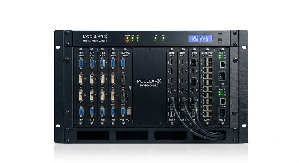KVM Modular Matrix Switchers