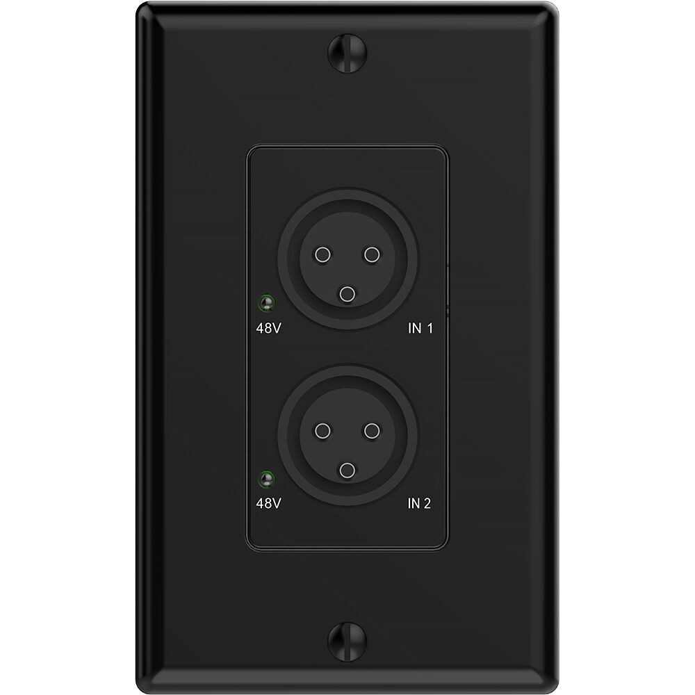 Turtle AV Dante Wallplates - 1 Gang Decora
