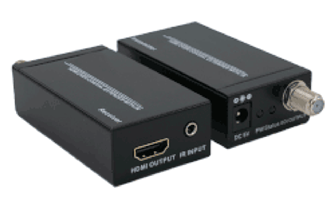 HDMI Over Coax Adapters and Converters