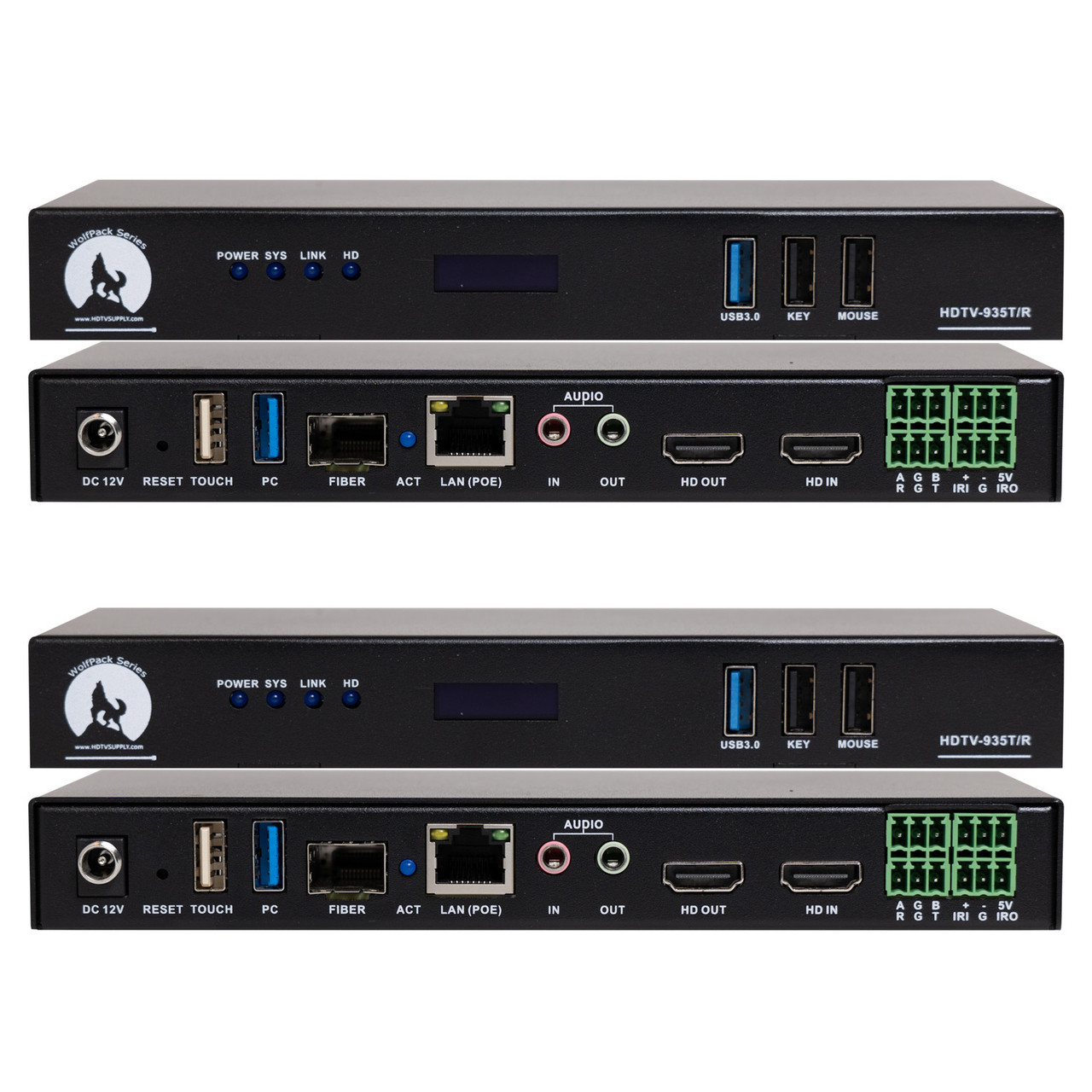 4K60Hz (444) AV over IP Matrix Switchers To 22-TVs