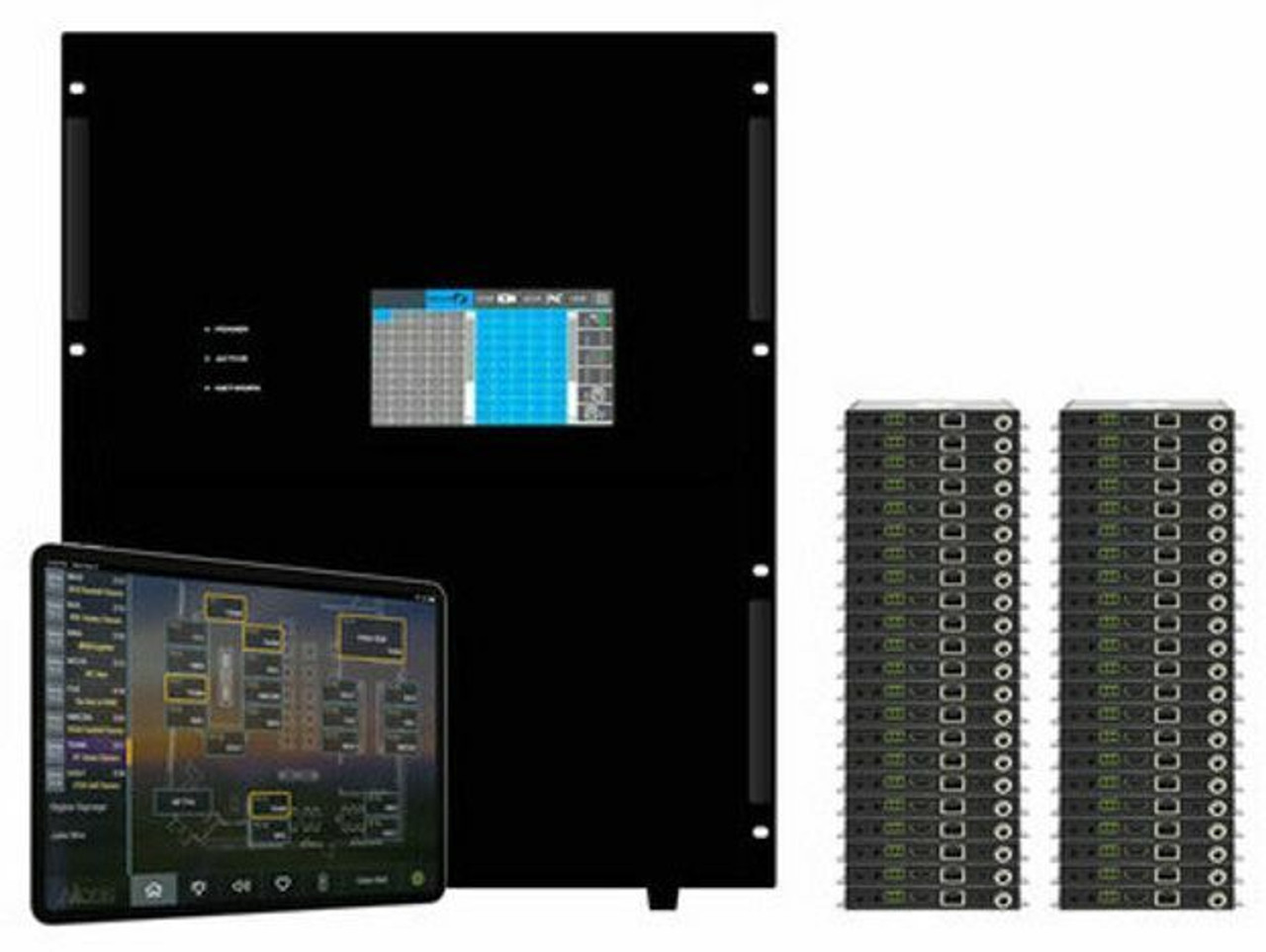 Up To 64-TVs 4K 60 HDMI In & CAT6 Out w/Video Wall