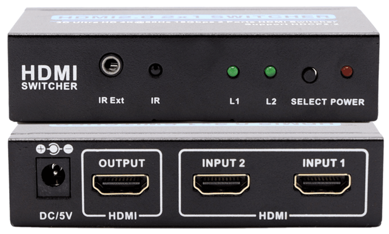 2X1 HDMI SWITCHERS