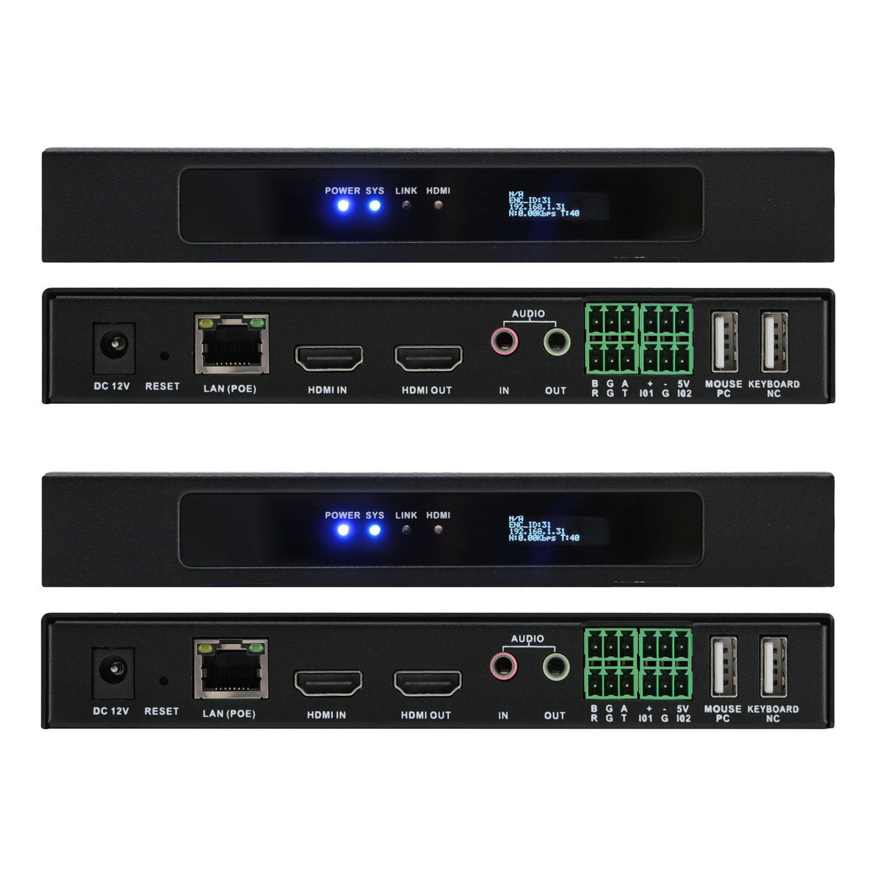 4K 30 Hz AV Over IP Matrix Switchers - $250