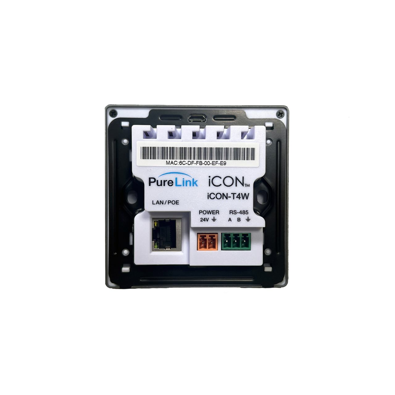 PureLink iCON-T4W Four Inch Wall Mount Touch Screen Controller w/ EZ ...
