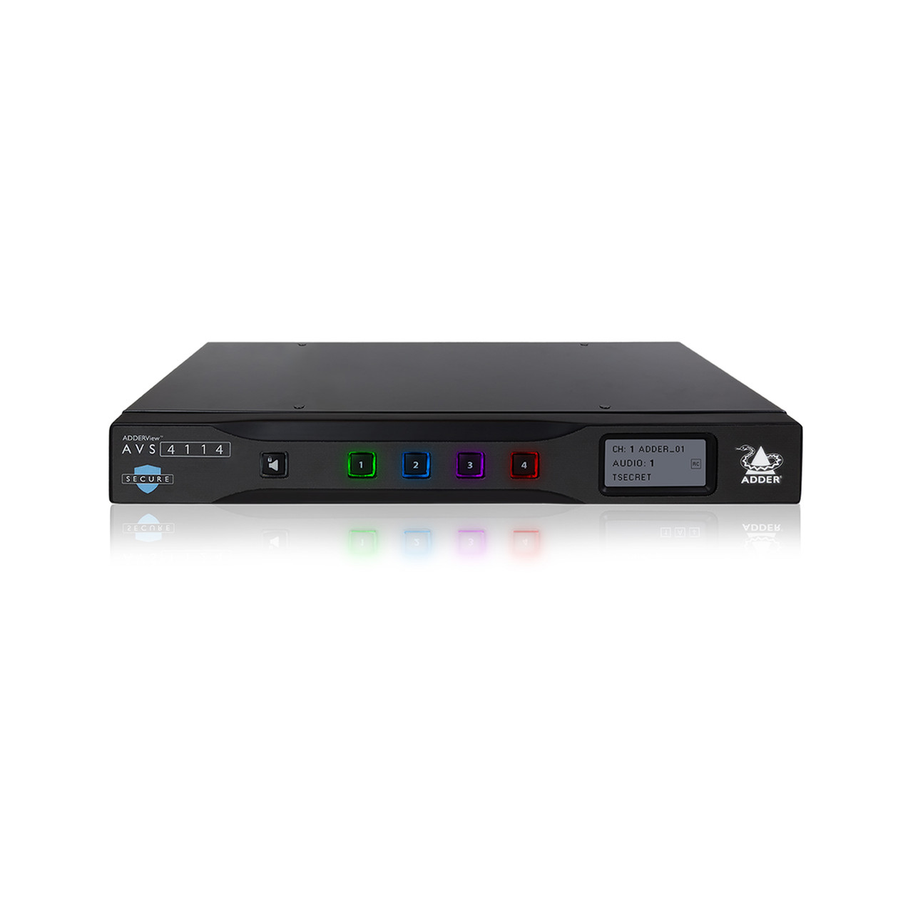 AdderView AVS-4114 Single-head secure 4-port switch