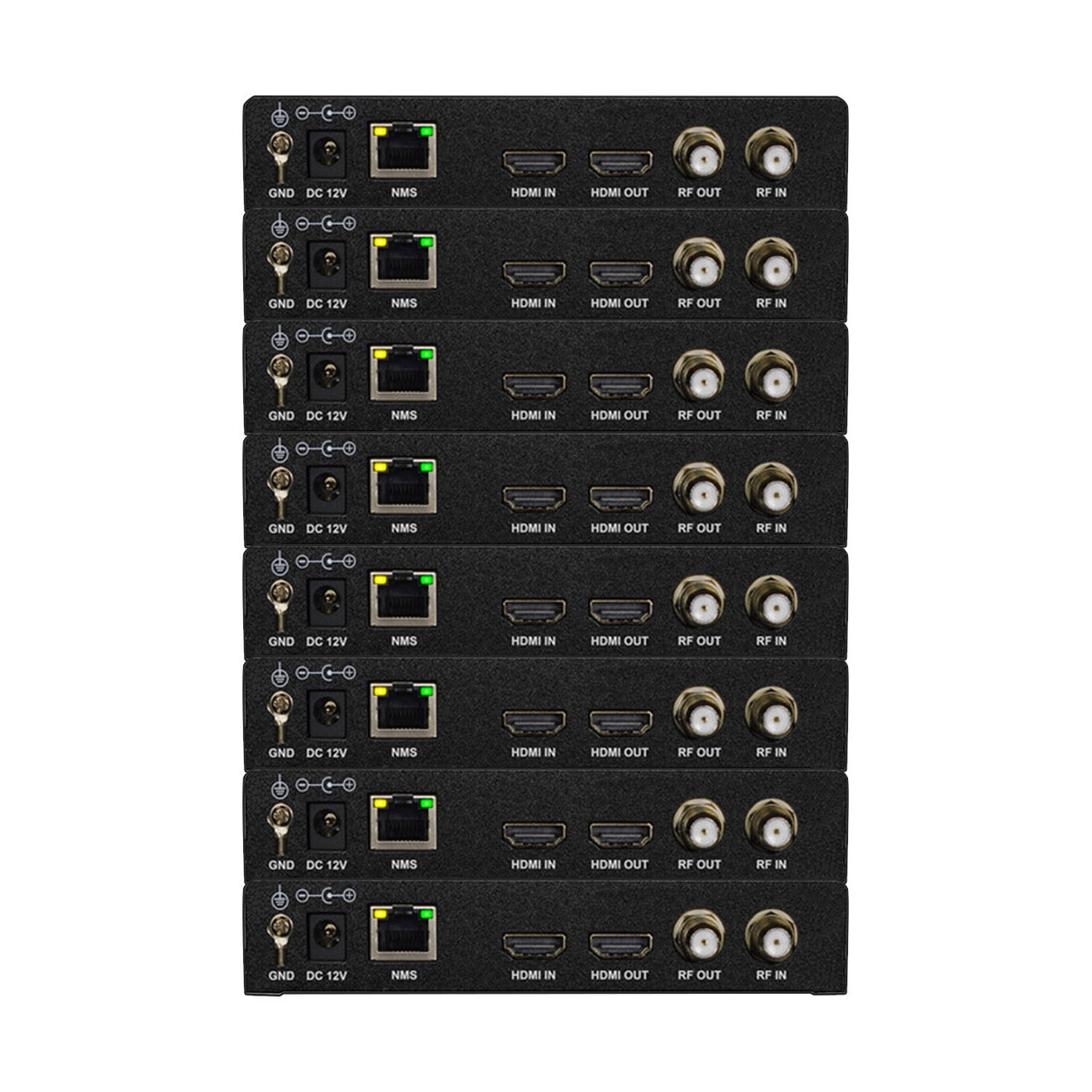 WolfPack Sports Bar 8-HDMI Input to Coax Modulator System