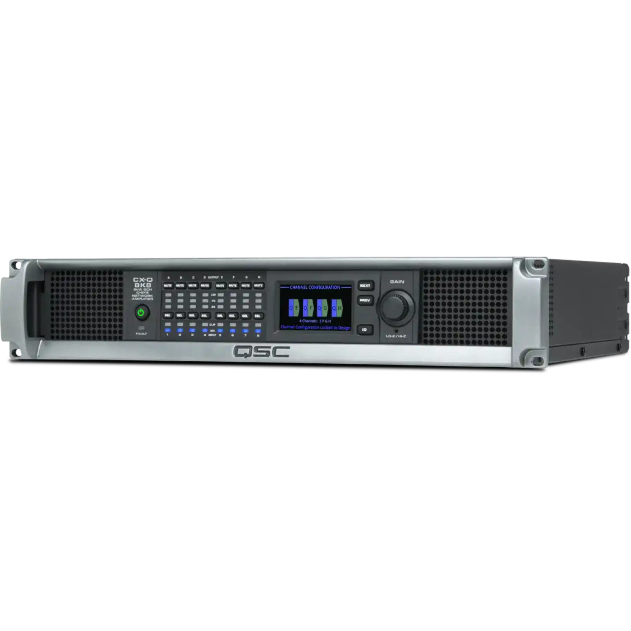 QSC CX-Q 8K8 8-Channel 1000W/CH Network Amplifier