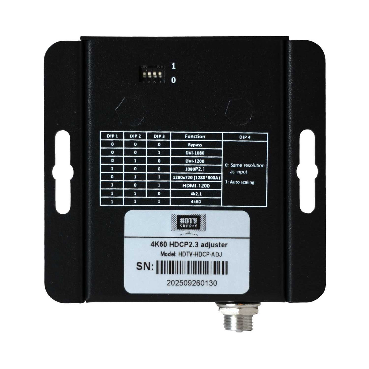 4K 60 Hz HDCP 2.3 / 2.2 to HDCP 1.4 Converter / Downgrader