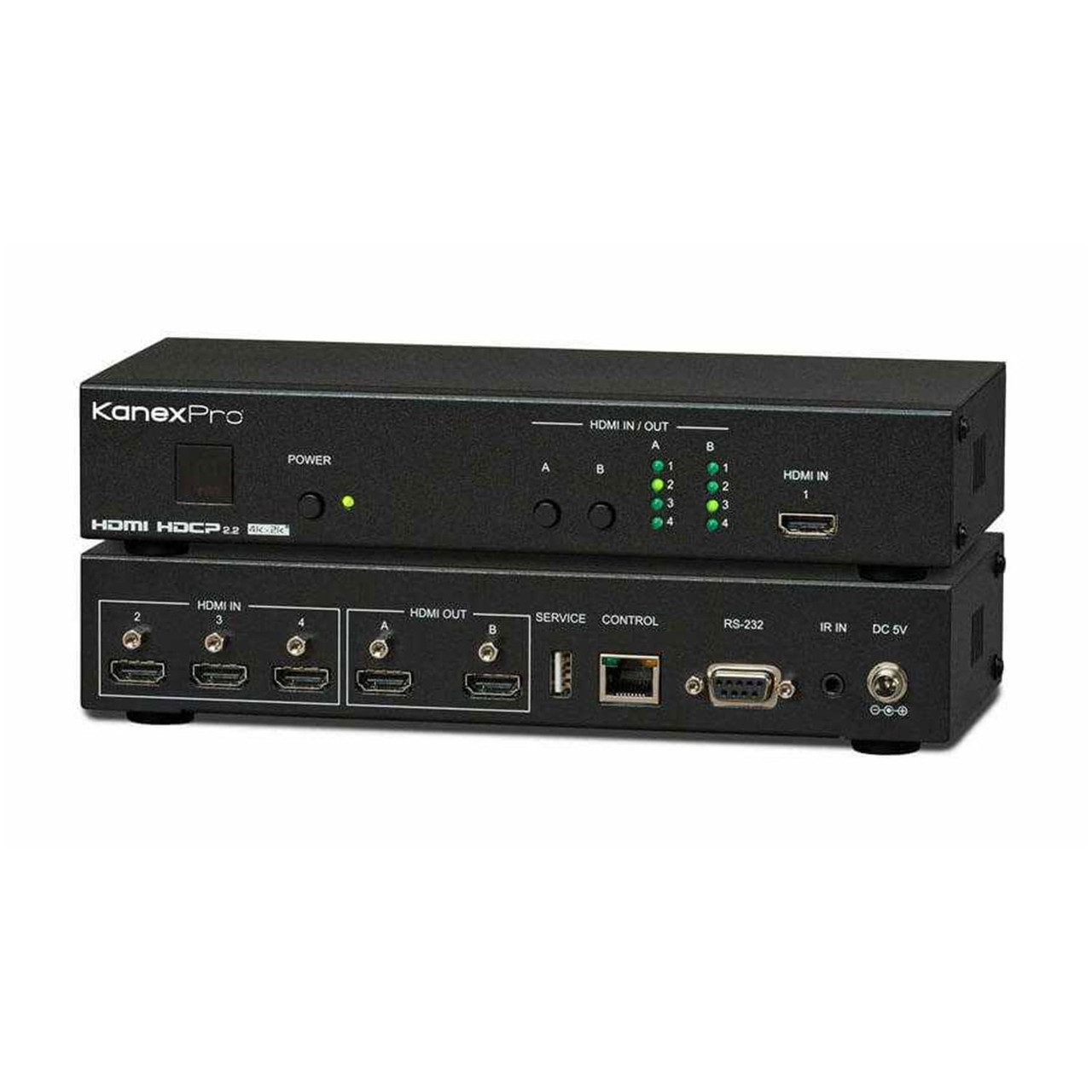 KanexPro HDMX42-18G 4x2 HDMI 2.1 Matrix Switch - Thumbnail 3