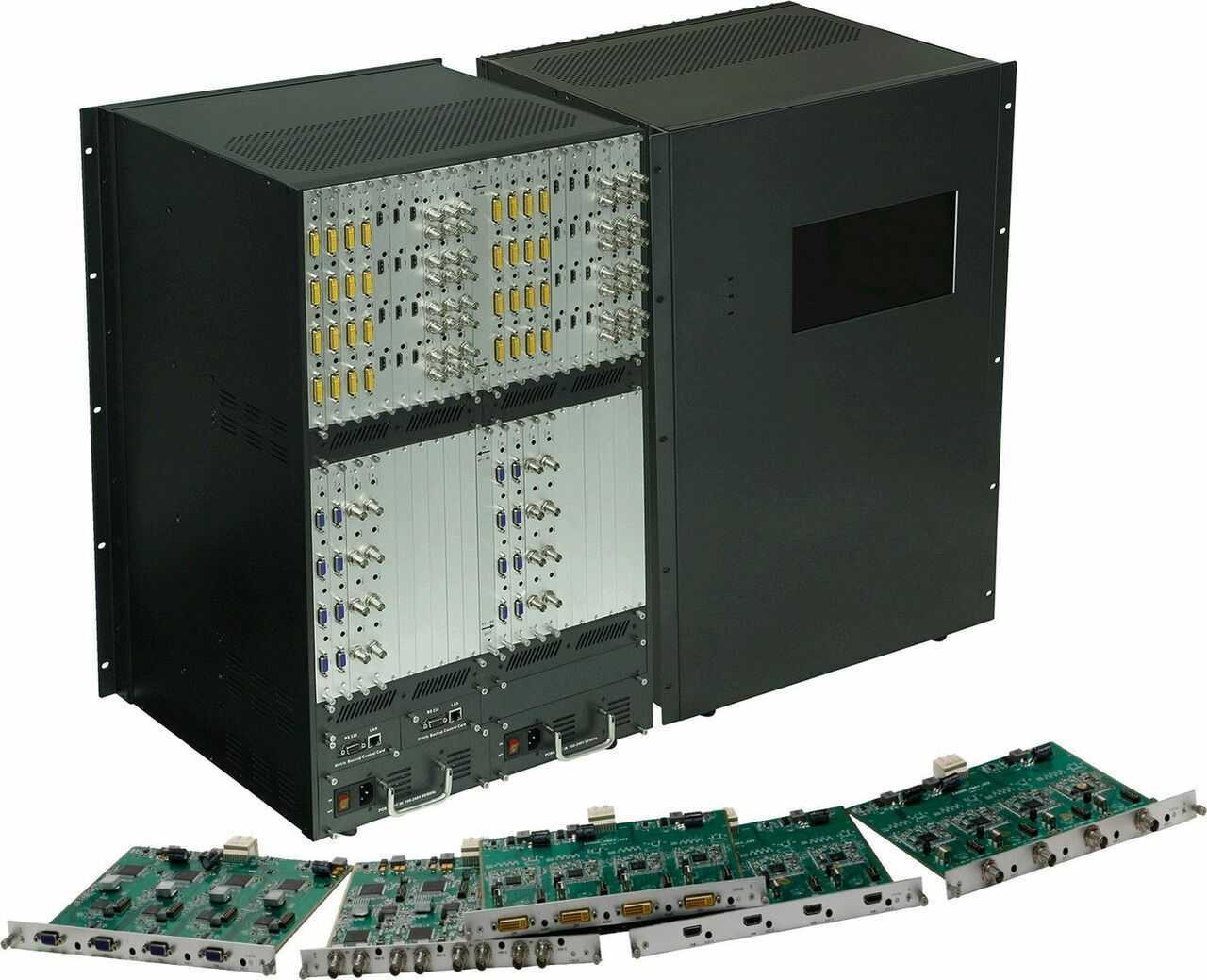 DVI Matrix Switchers in 80x80 Chassis -  See 10