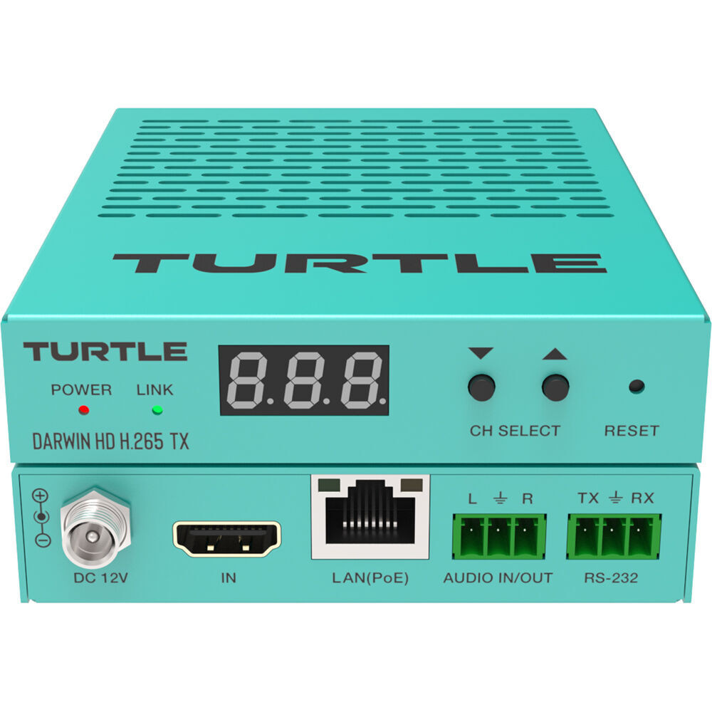 Turtle AV Chazy 4K Family of AV over IP