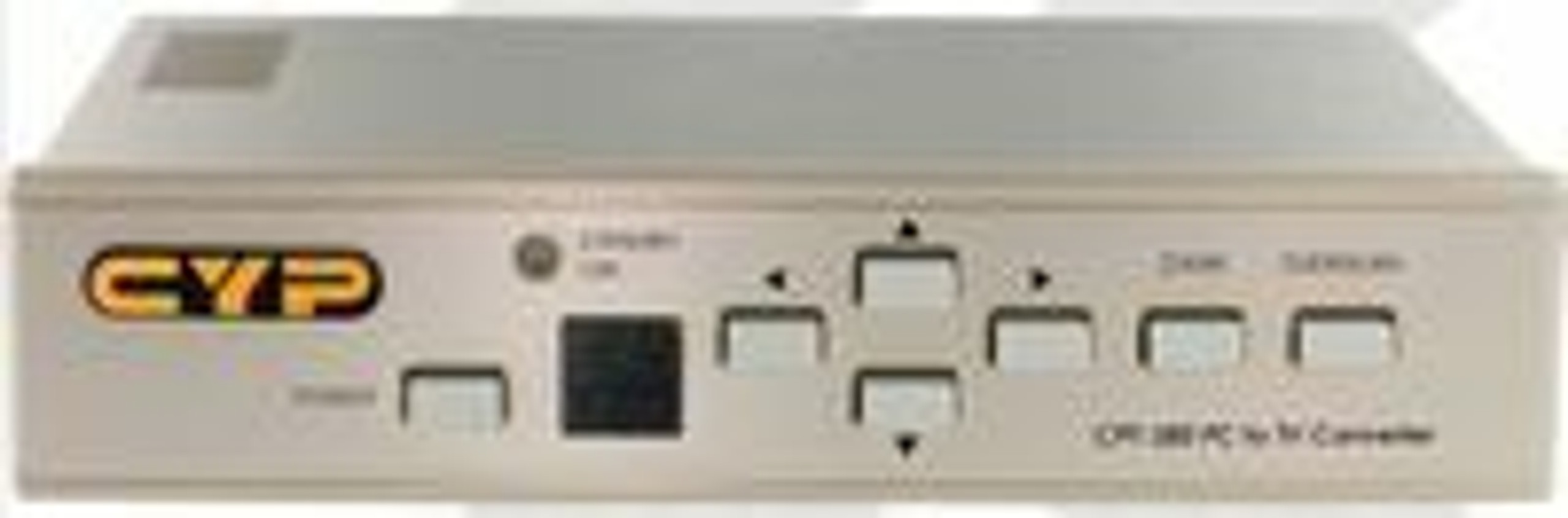 Component to SVideo Composite Adapter Converter