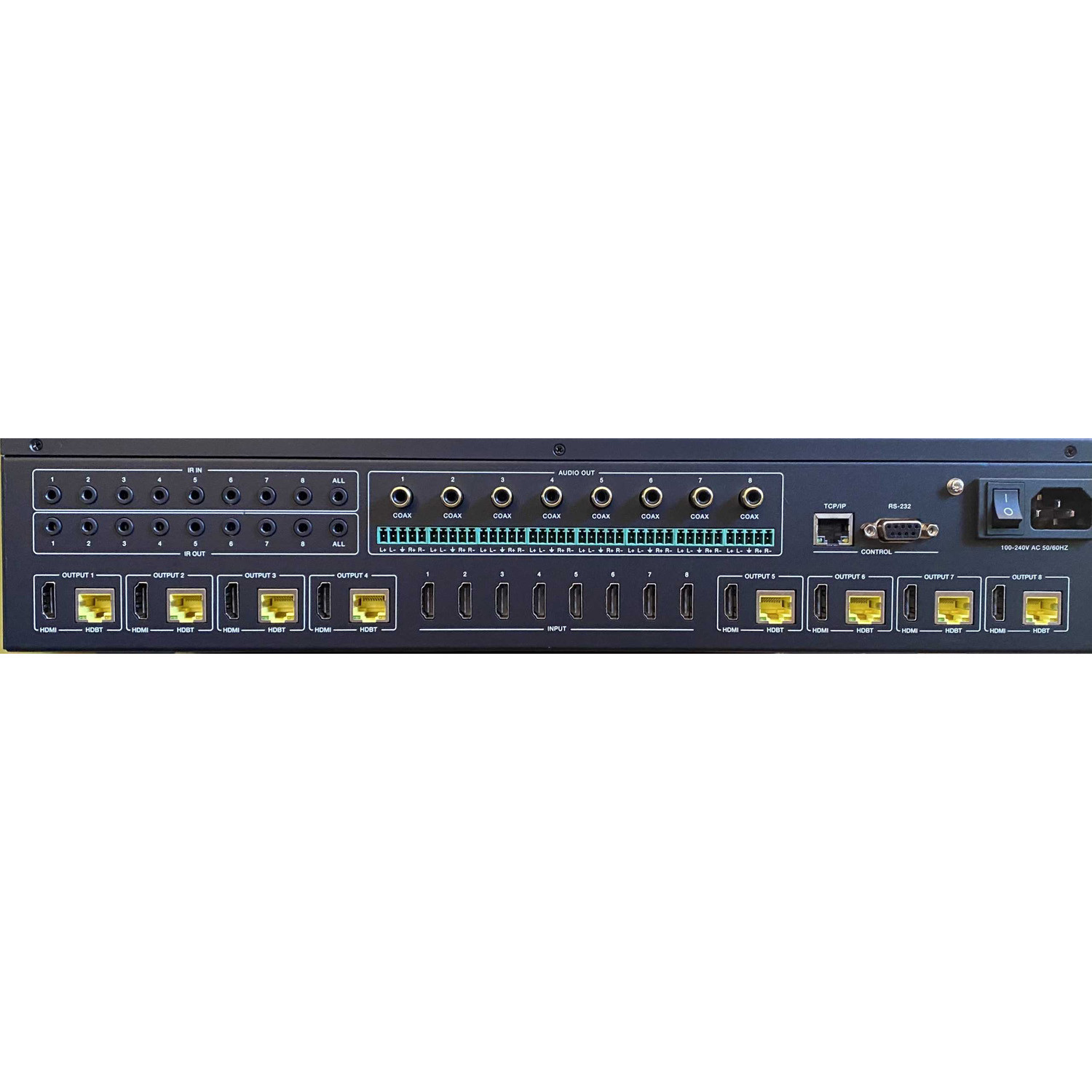 TESmart 8x8 HDMI Matrix Switch 4K@30Hz| Commutateur matriciel HDMI HDCP 1.4 Supporte la
