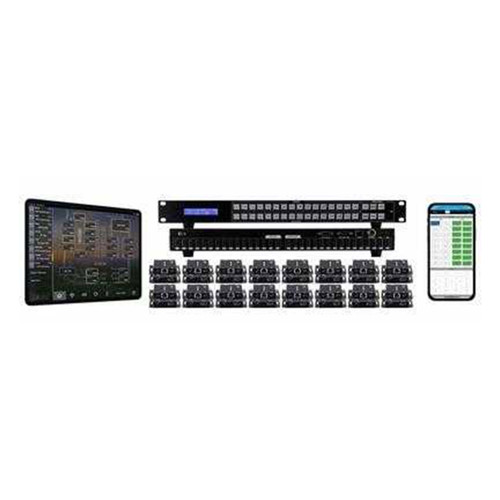 1080p Sports Bar 16x16 HDMI Matrix Switcher over CAT6 Extenders w/iPad DirecTV Control