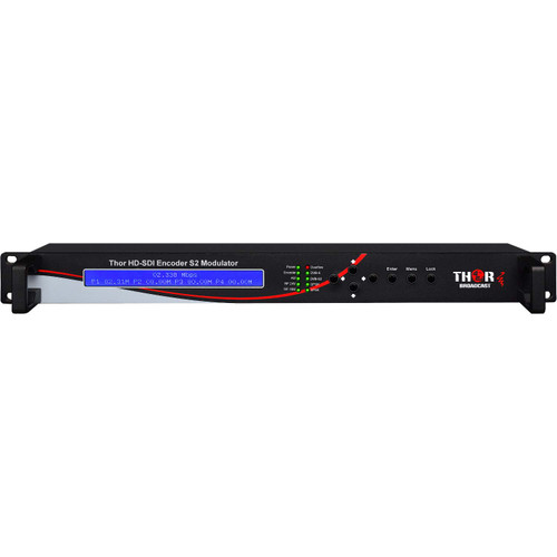 Thor Broadcast H-1RGB-DVBS2 1Ch RGB to DVB-S2 Satellite Encoder