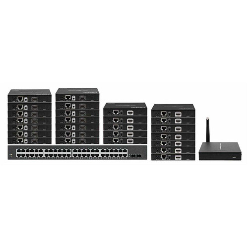 4K 14x12 HDMI Matrix Over Wireless LAN with iPad App