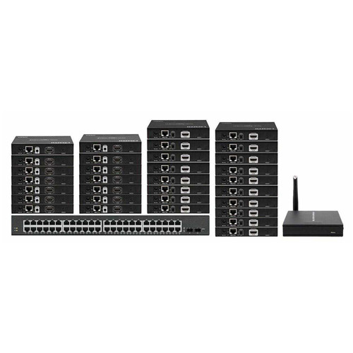 4K 14x18 HDMI Matrix Over Wireless LAN with iPad App 4K 14x18 HDMI Matrix Over Wireless LAN with iPad App