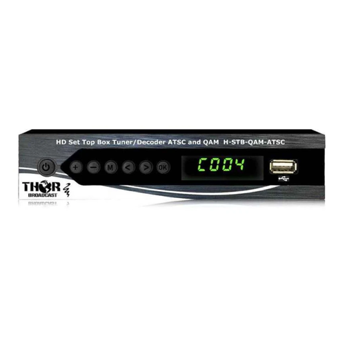 Thor Broadcast H-STB-QAM/ATSC RF ATSC and RF QAM Decoder to HDMI Output