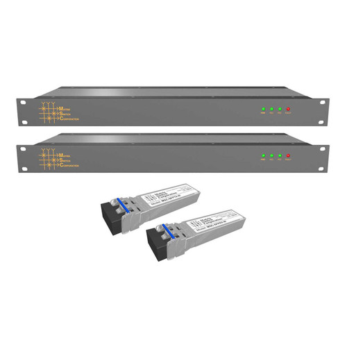 Matrix Switch MSC-SFL-120 8-Ch 3G-SDI - SDI/HDSDI Over Fiber Extender