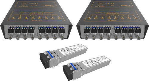 Matrix Switch MSC-SFL-111 16-Ch 3G-SDI-SDI/HDSDI Over Fiber Extender