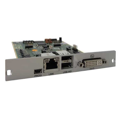 Black Box ACX1MR-DHID-C-SHIP Modular KVM Receiver Card (1) CATx DVI USB HID Maritime Use