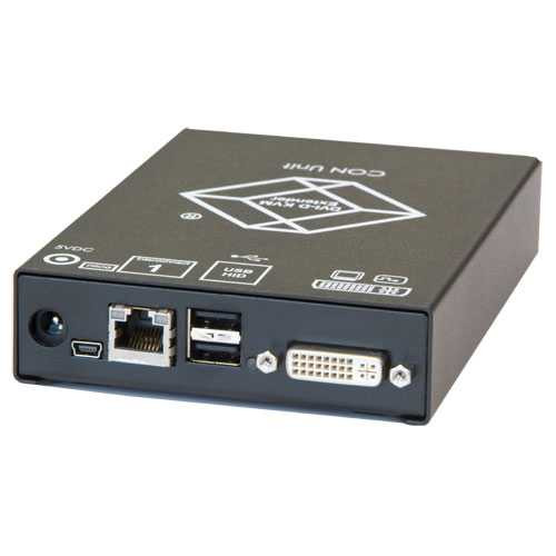 Black Box ACX1R-11-C KVM Receiver DVI-D 2x USB HID Catx