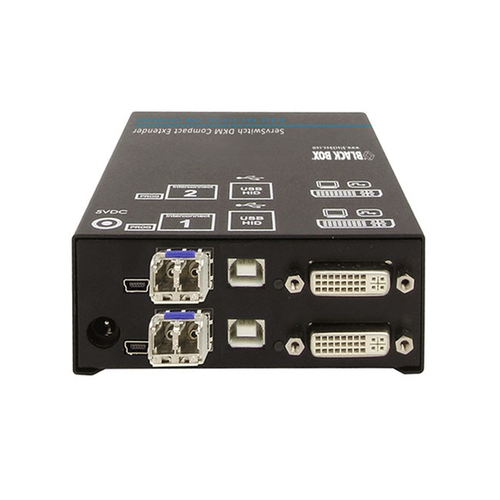 Black Box ACX1T-22-SM KVM Transmitter Dual DVI-D 4X USB HID 2 SM Fiber