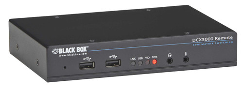 Black Box DCX3000-DVR Receiver SH DVI-D USB-HID Audio DCX Series