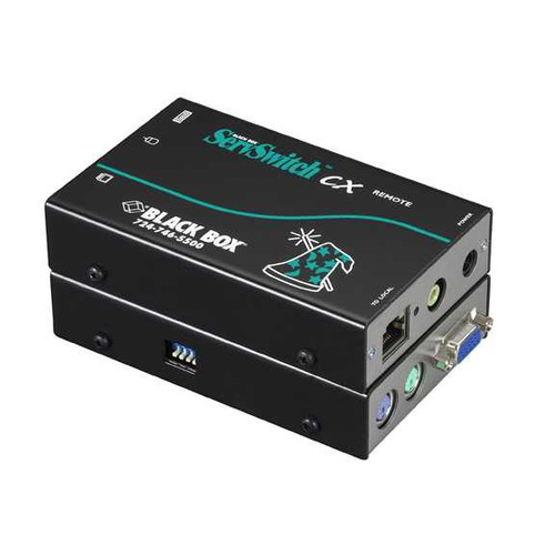 Black Box KV04AS-REM Remote Unit VGA PS/2 w/Audio + Skew Compensation for KVM Switch