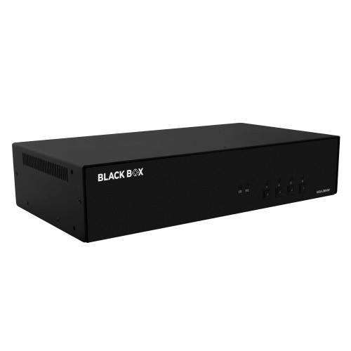 Black Box KVS4-2004HV Secure KVM Switch - 4-Port, Dual-Monitor, FlexPort HDMI/DP