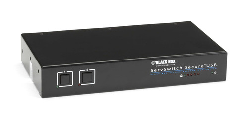 Black Box SW2006A-USB-EAL 2-Port Secure KVM Switch VGA USB EAL4+