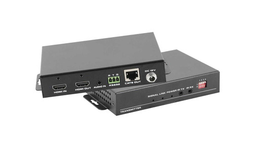 4K 60 Hz HDBaseT HDMI Extender with 2-HDMI Outputs